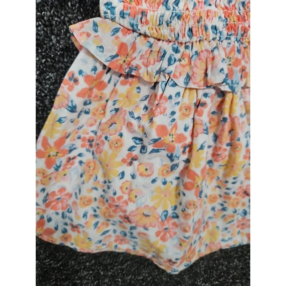 Isaac Mizrahi Girl's Dress Baby Girls 6-9 Month Floral Print Dress